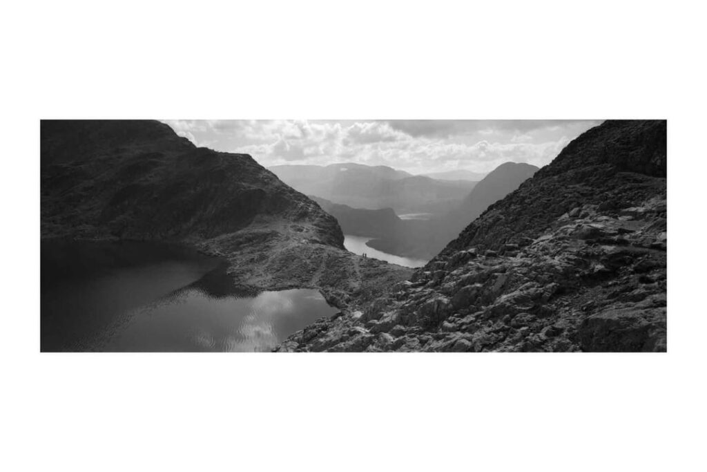 Hiking and photographing the Besseggen ridge