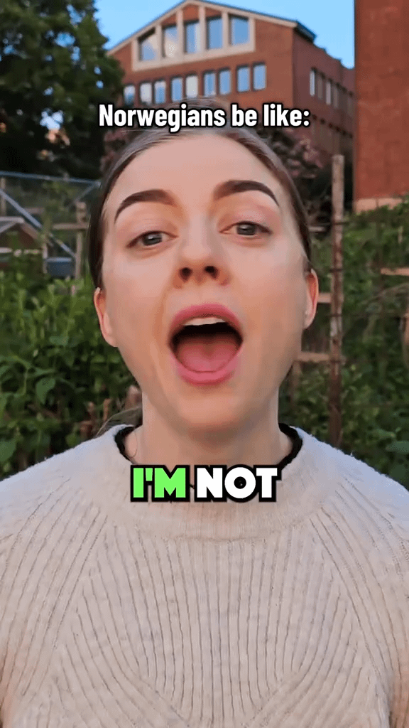 We're Norwegian!!!