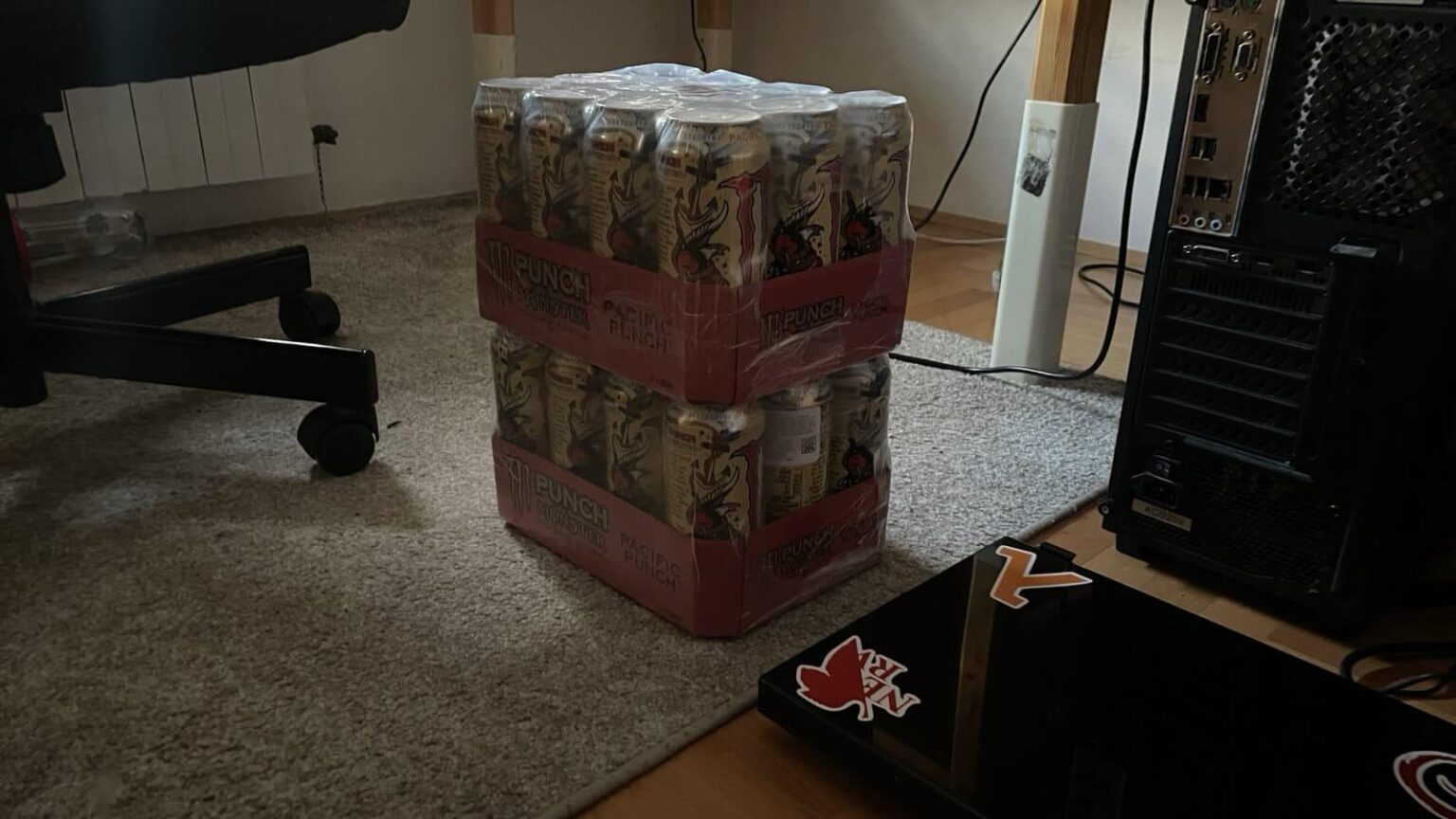 I drink 7 Monsters a day just to feel something. Is this normal?