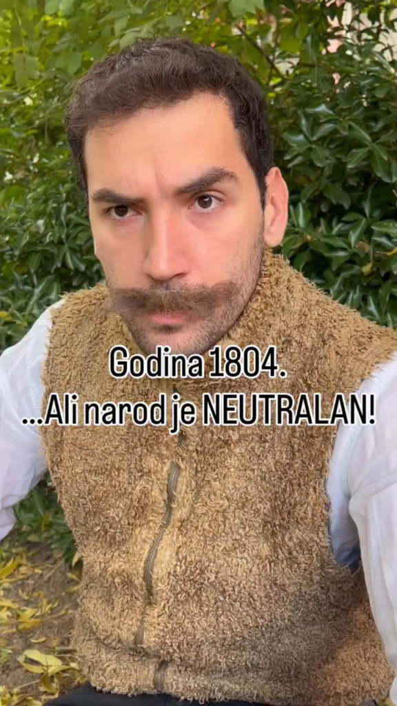 The year is 1804, but the people are neutral