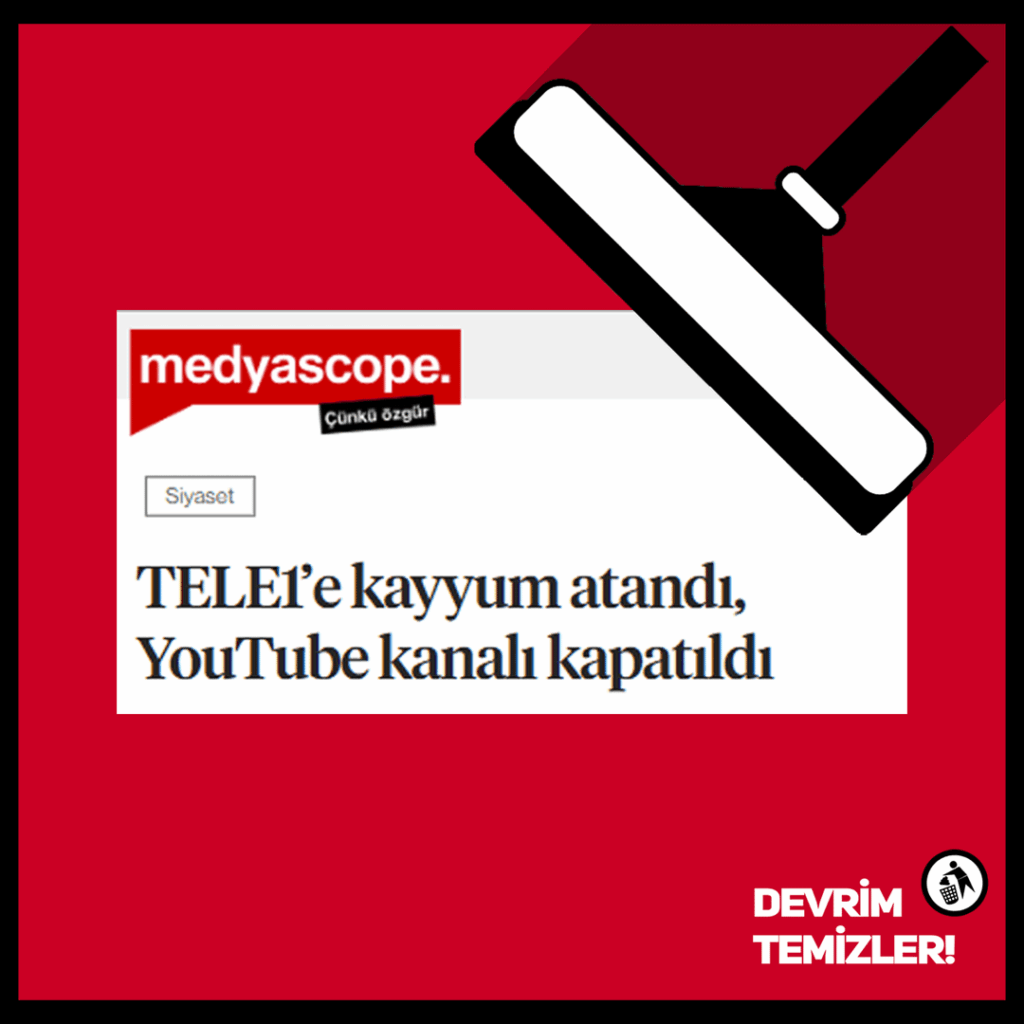 First action of the trustee: TELE 1's YouTube channel was closed