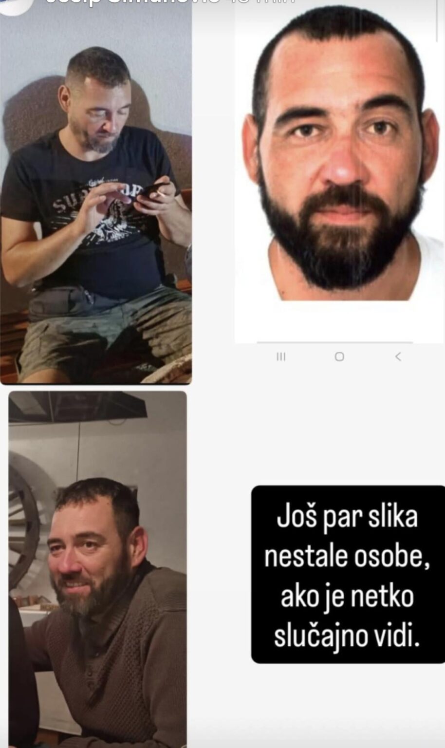 The missing person, please divide!