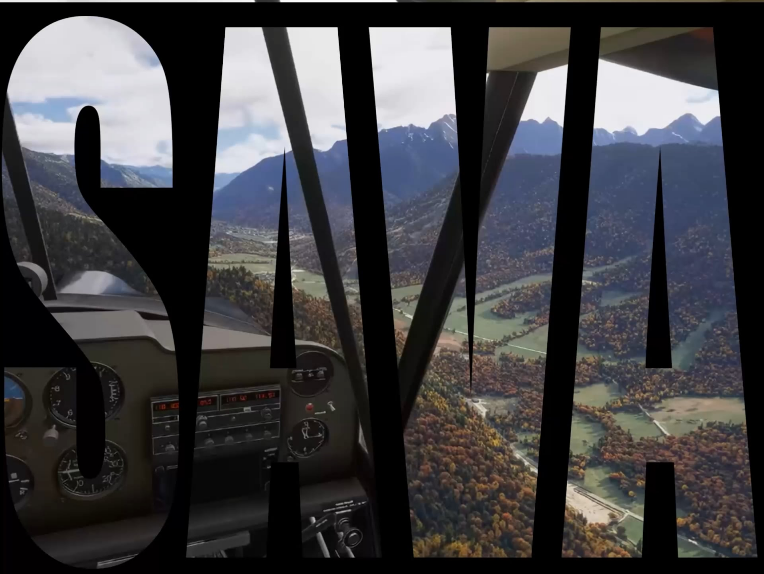 Impressions from the Sava River (across Slovenia) in MSFS2024