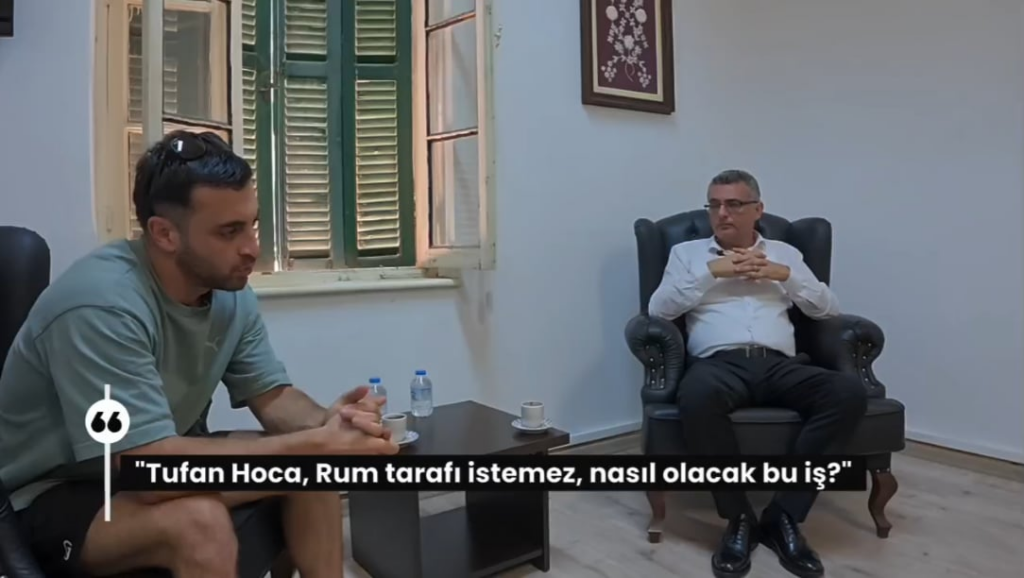 TRNC President Tufan Erhürman: Should I give up my rights just because the Greek side does not want me to get my rights? If they don't want it, I will tell the whole world that they don't want the solution. Let the EU then explain how the legal rights of an EU citizen were violated according to their own principles.
