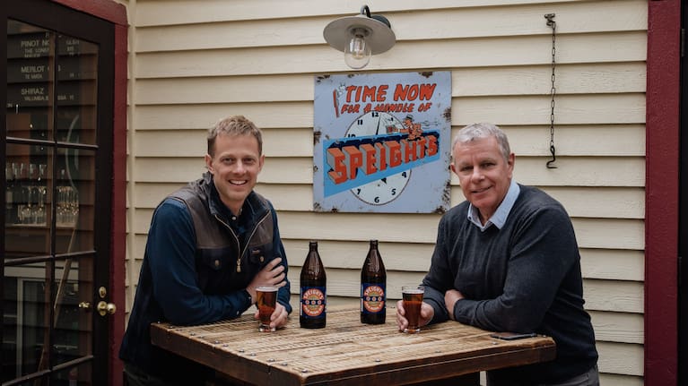 Cade Thornton (left) and Warren Barclay (right).