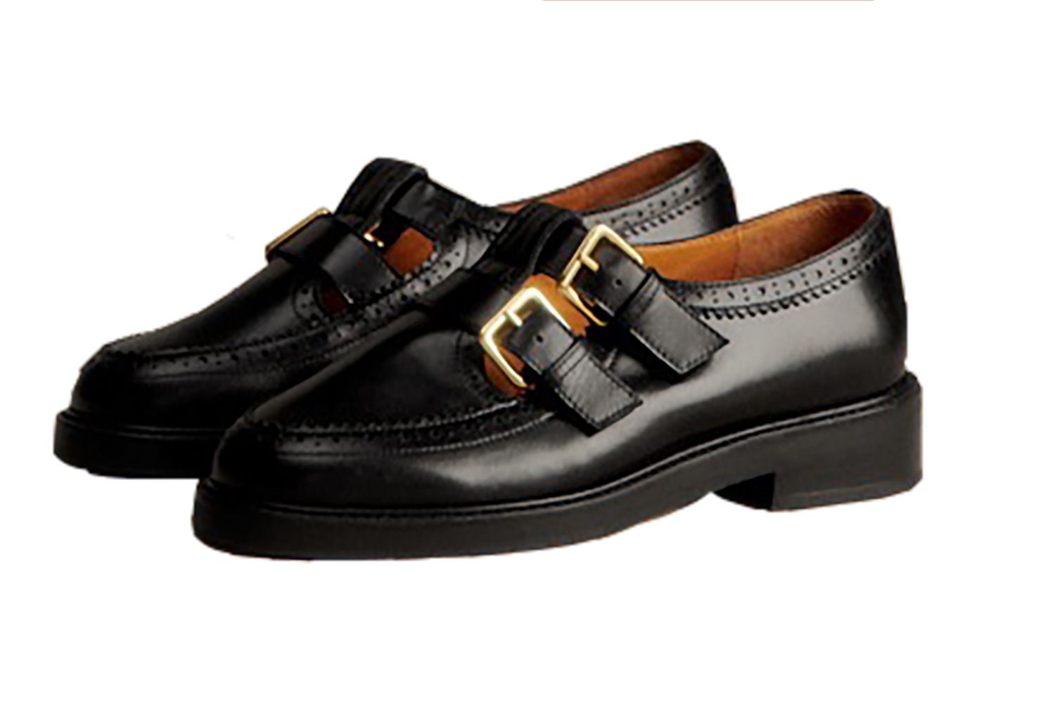 Sezane Candice Loafers Glossy Black