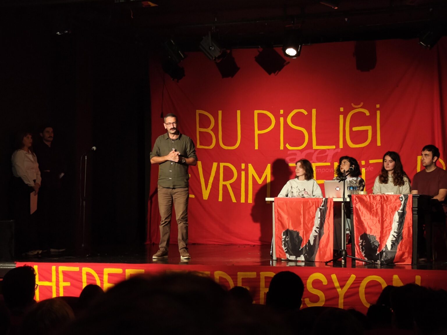 Berkay Ustabaş, the founder of Revolutionary Youth Associations: "Young people claim that the economy will be improved when they turn into a slave army. We are now here, nothing will be the same."
