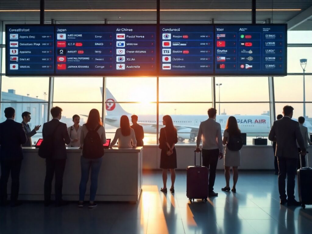 Japan, South Korea, and Australia See Flight Increases to China as Major Airlines and Hotels Prepare for Visa-Free Travel Boom Japan, South Korea, and Australia See Flight Increases to China as Major Airlines and Hotels Prepare for Visa-Free Travel Boom