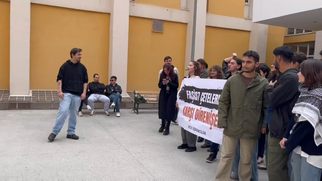 Today's "Apo is a bastard, he will remain a bastard" fight at Ankara University DTCF