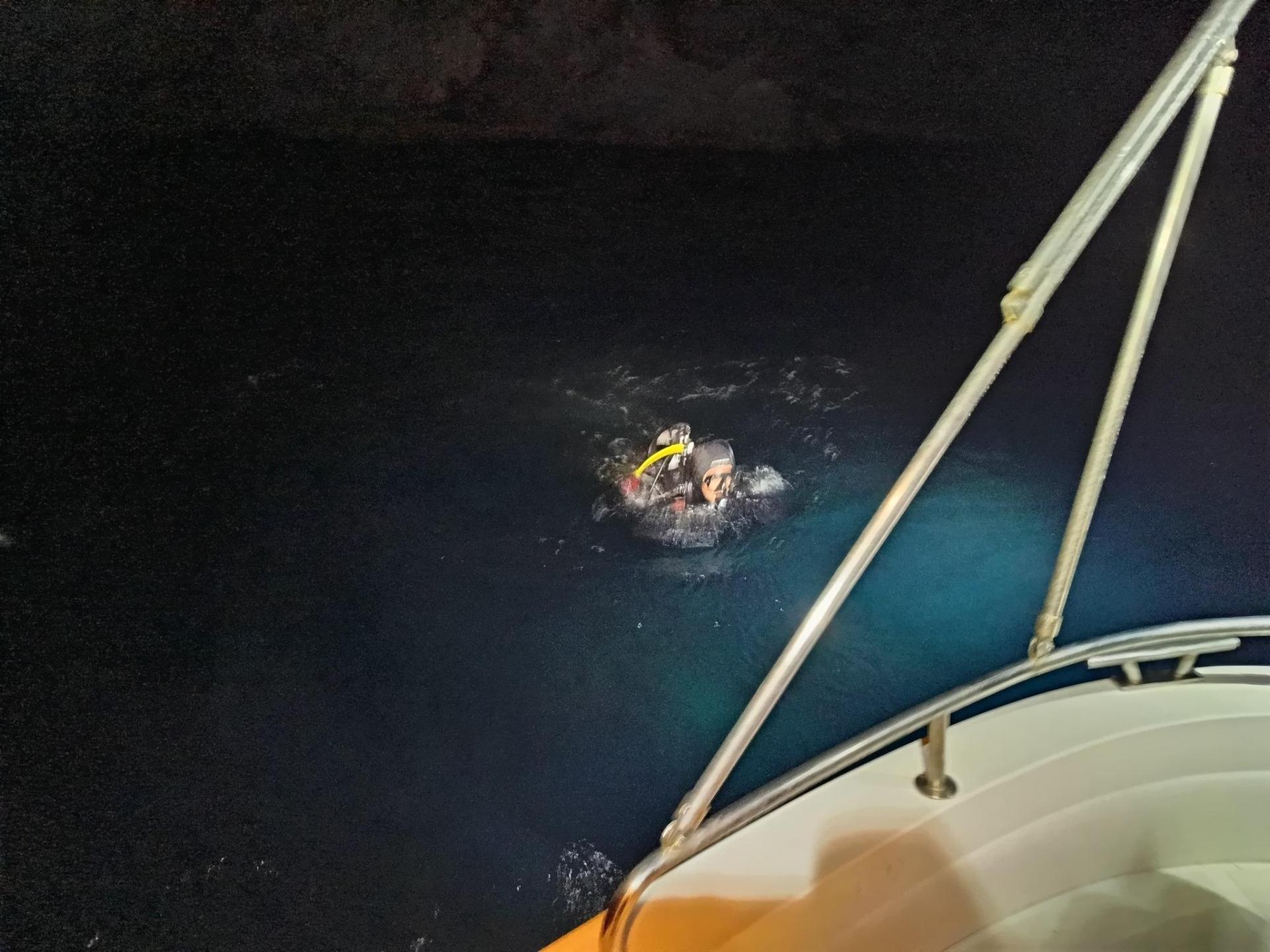 The bodies were recovered from the water. Photo: HGSS Stanica Gospic