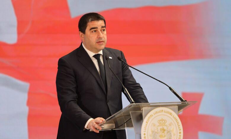 Papuashvili basically said: We’re banning three major opposition parties, and if the smaller ones ever grow big enough, we’ll ban them too