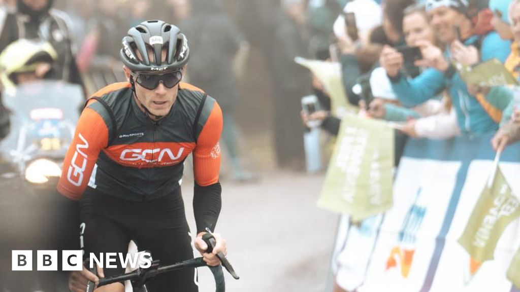 Cyclist beats Tour de France winner Tadej Pogačar in uphill race