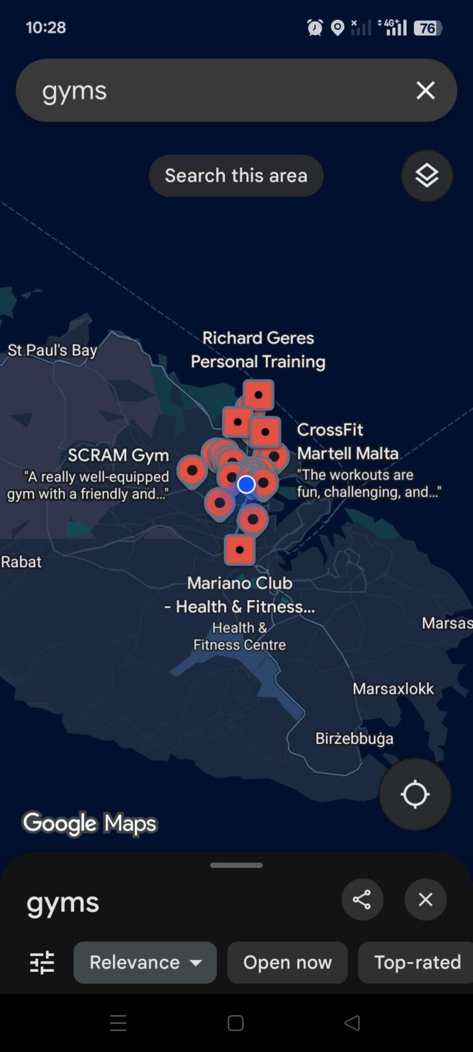 Gyms in Malta