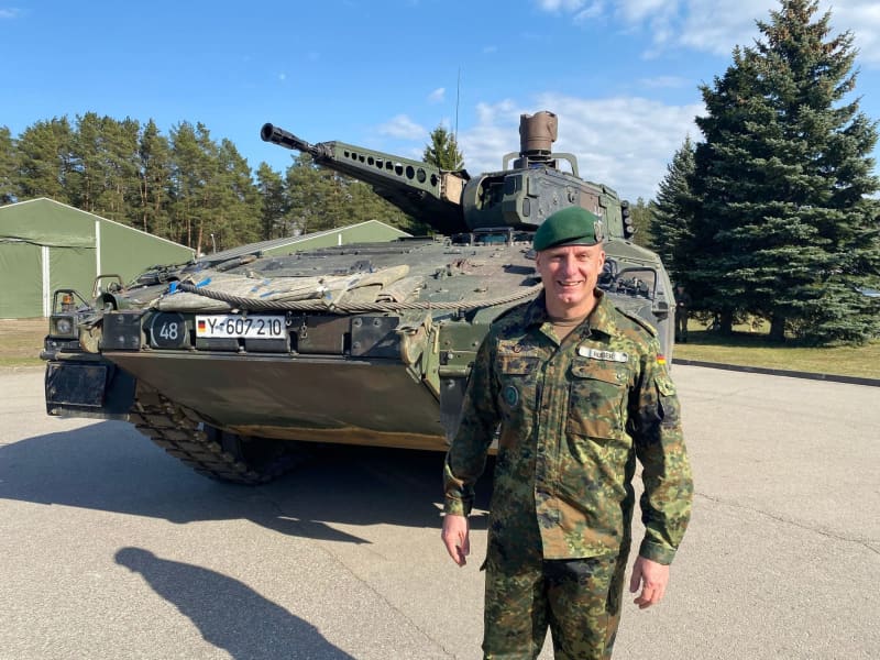 German brigade in Lithuania ‘right on schedule,’ says general Yahoo news home