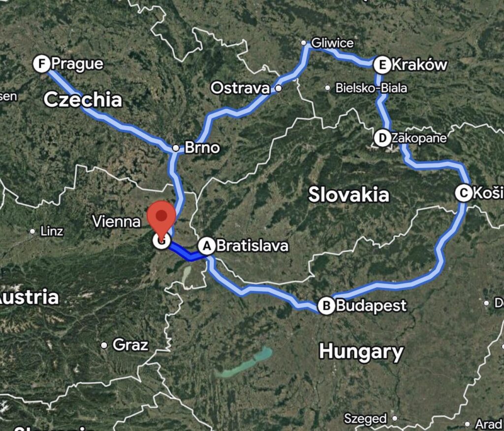 Driving around Poland and nearby countries. Driving around Poland and nearby countries.