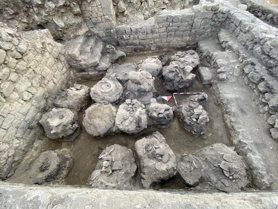 Excavation area at Topraktepe.