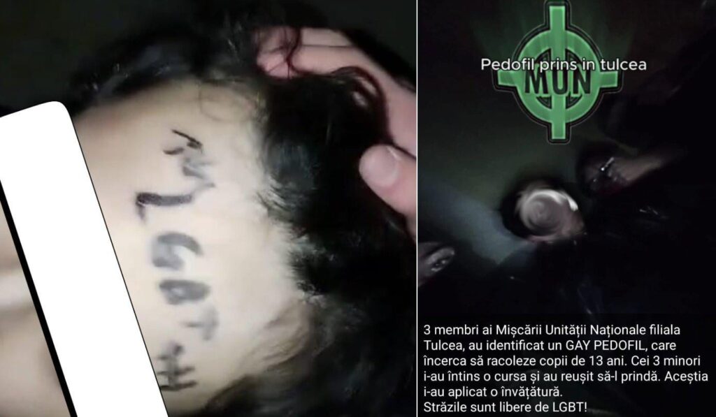 Teenager from Tulcea, beaten and humiliated by members of an extreme right group because it is gay
