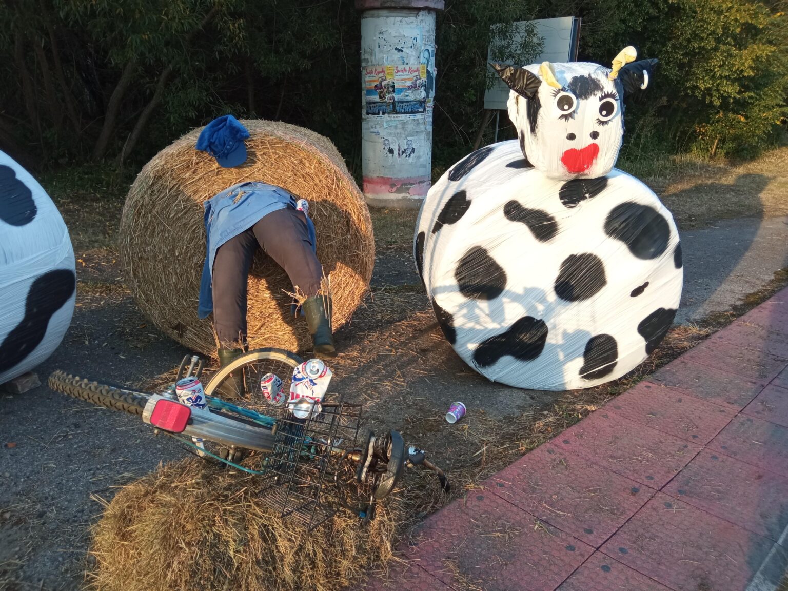 I was passing through a town during the harvest festival and I came across this beauty.