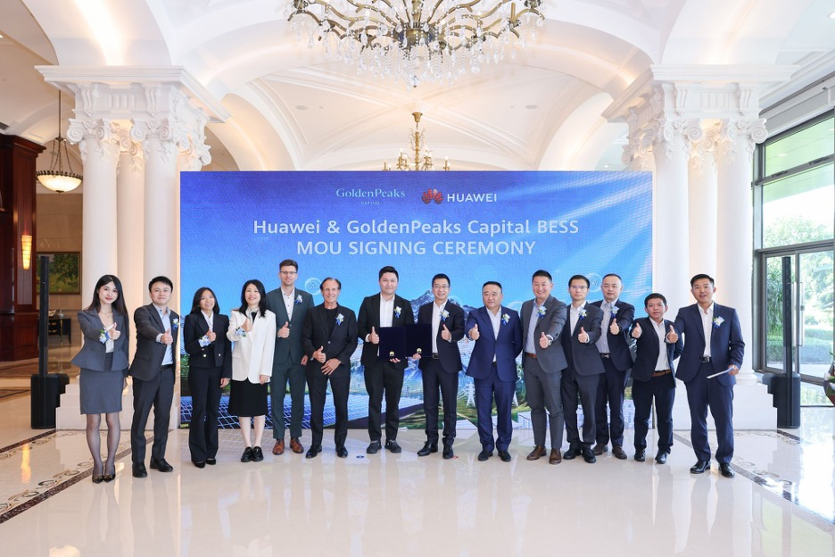 GoldenPeaks Capital and Huawei sign MoU for 500 MWh of battery storage in Poland, Hungary GoldenPeaks Capital and Huawei sign MoU for 500 MWh of battery storage in Poland, Hungary