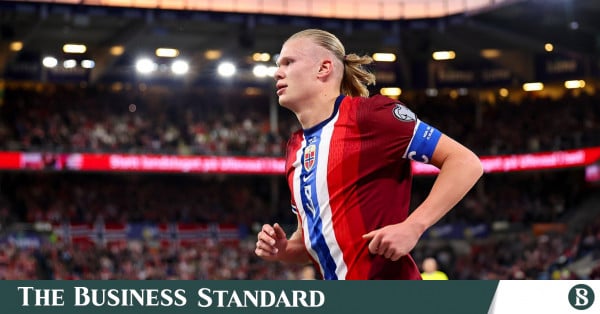 Haaland hits hat-trick as Norway crush Israel amid pro-Palestinian protests
