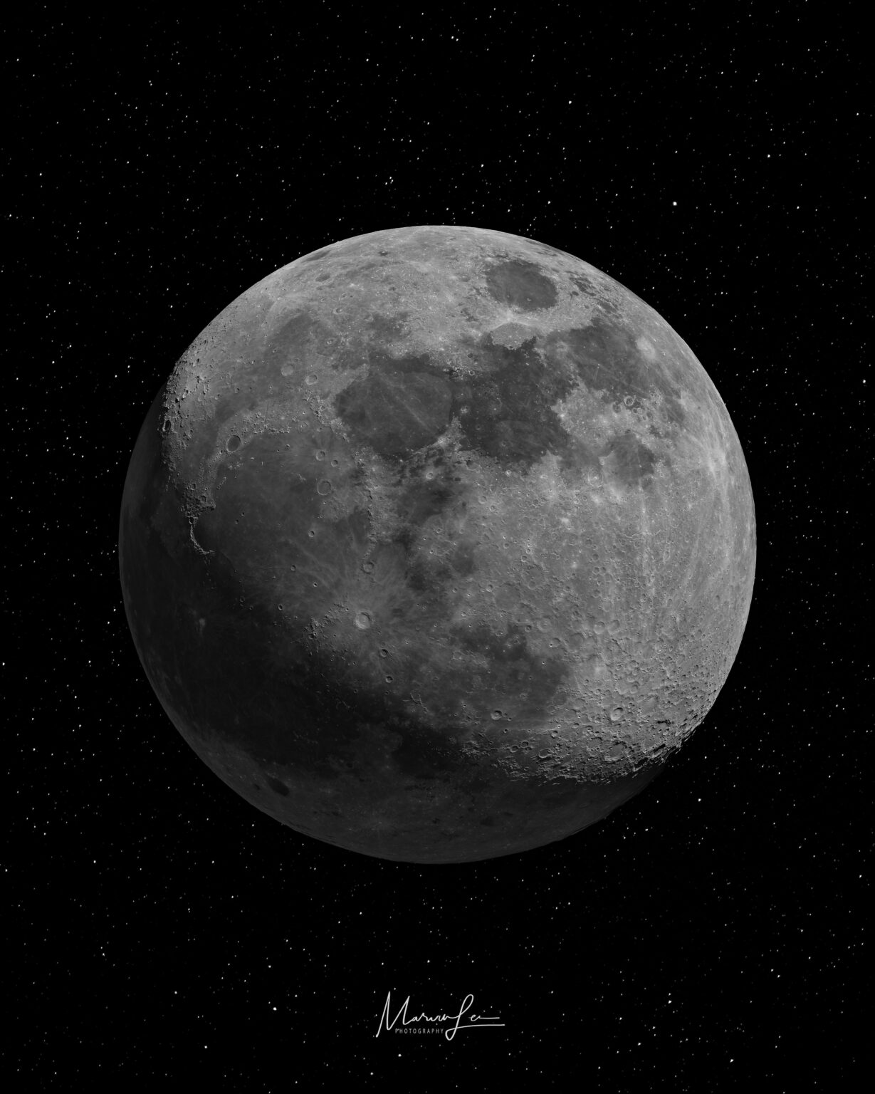 The highest resolution image I’ve taken of the moon