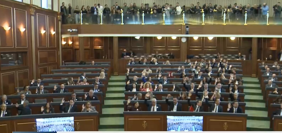 Vetevendosje Movement and LDK elect Rashiq as 5th Vice President of the Kosovo Assembly