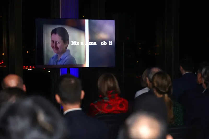 Zurabishvili attends Prague ceremony honoring journalist Mzia Amaglobeli