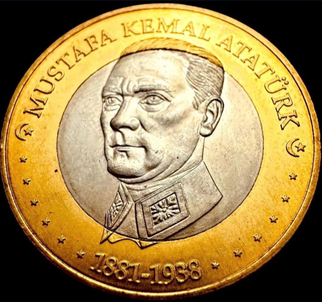 2004 European Union Candidate Country Türkiye 3 euro souvenir money