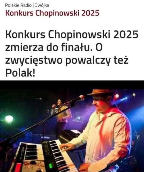Chopin Competition.