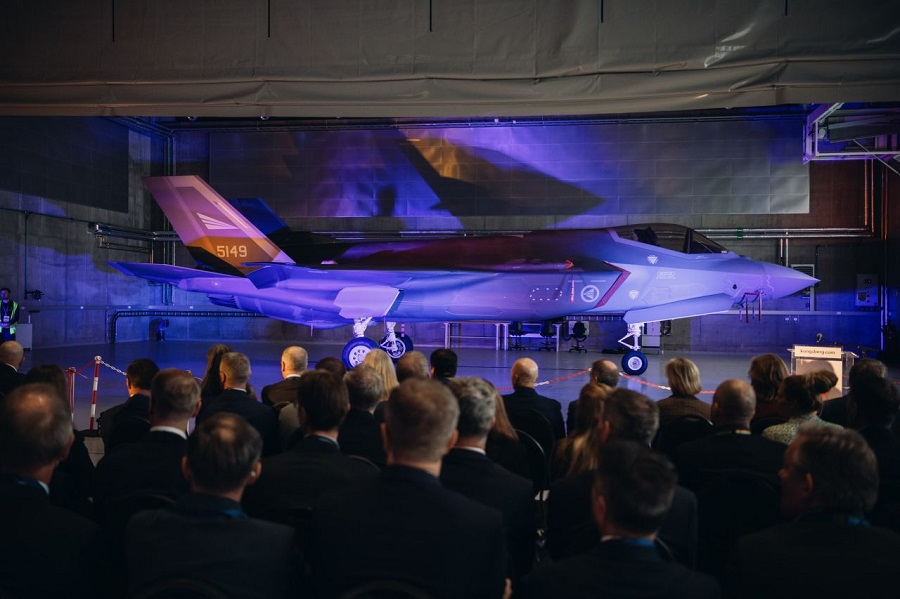Kongsberg Aviation Maintenance Services has officially opened a new F-35 maintenance facility in Rygge, southeastern Norway. The site serves as the National Air Vehicle Depot for the Norwegian F-35 fleet and is operated under a long-term contract with the Norwegian Armed Forces.