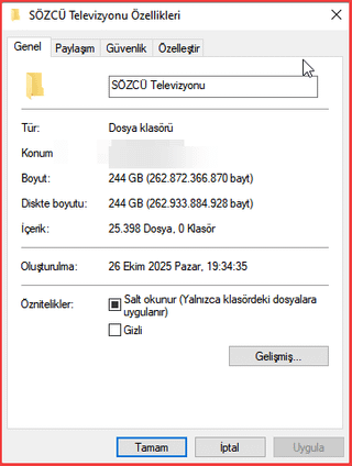 After the Tele1 YouTube channel was closed by the trustee, I decided to archive all the videos of Sözcü TV in 480p quality, together with their explanations and thumbnails. Please archive the things you fear will be lost by using the pinned post on my profile.