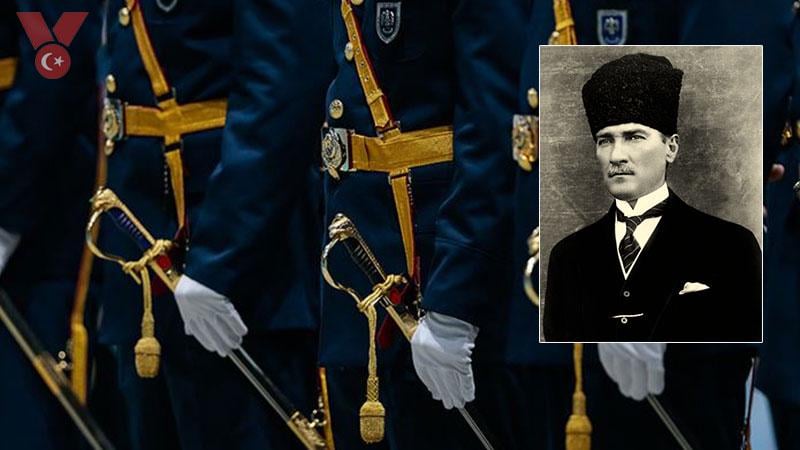 Lieutenant said 'I don't respect Atatürk'.