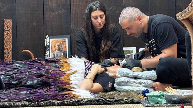 Leading Senior Constable Marlene Drummond honours her Ngāpuhi heritage with the traditional Māori tattoo.