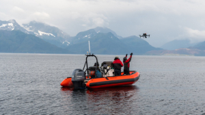 deploying a drone