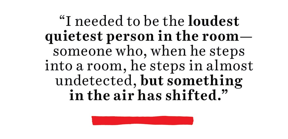 quote exploring the contrast between presence and invisibility