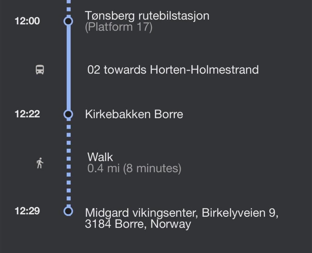 Planning to go the Midgard Viking center using this route, anyone know the price?