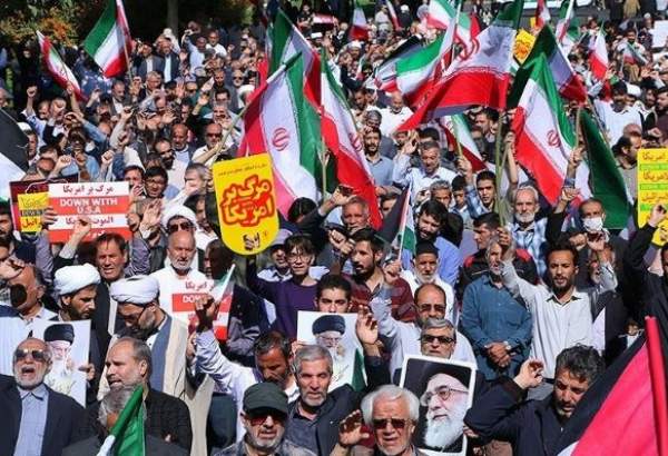 Iran rallies express solidarity with Palestinians, urge delivery of aid to Gaza