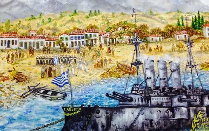 The Greek fleet liberates Samothrace (October 19, 1912) - Cognosco Team