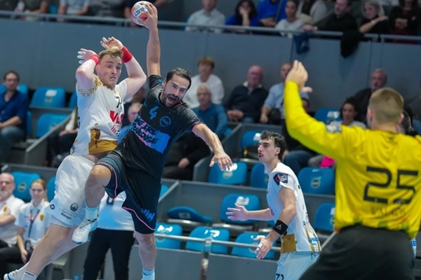 Photo by 2025/26 EHF Men's Handball European League match between Vardar and Toulouse, photo source = European Handball Federation