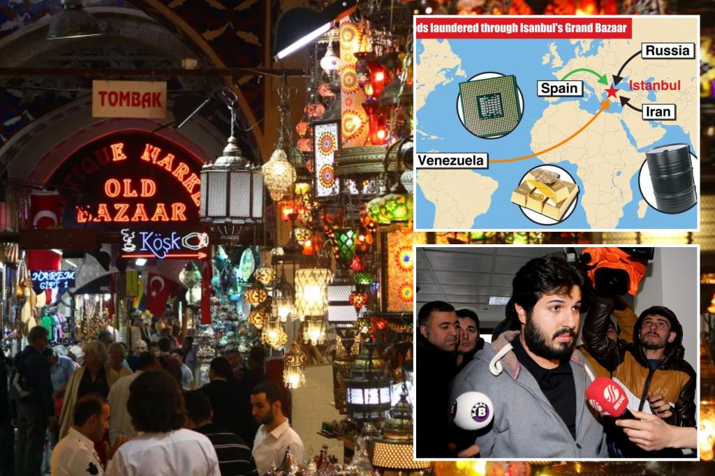 Istanbul's Grand Bazaar is propping up Venezuela, Russia's economy as a shocking $250M money-laundering market 