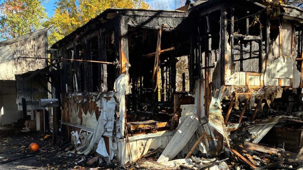 Norway home destroyed by fire likely caused by smoking materials