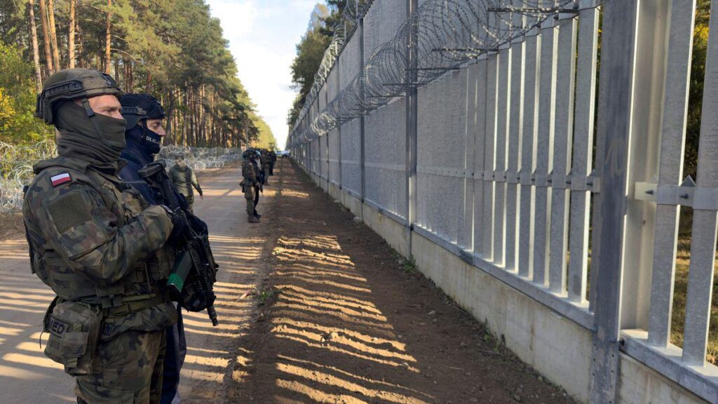 Tunnel connecting Belarus and Poland discovered by Polish Border Guard