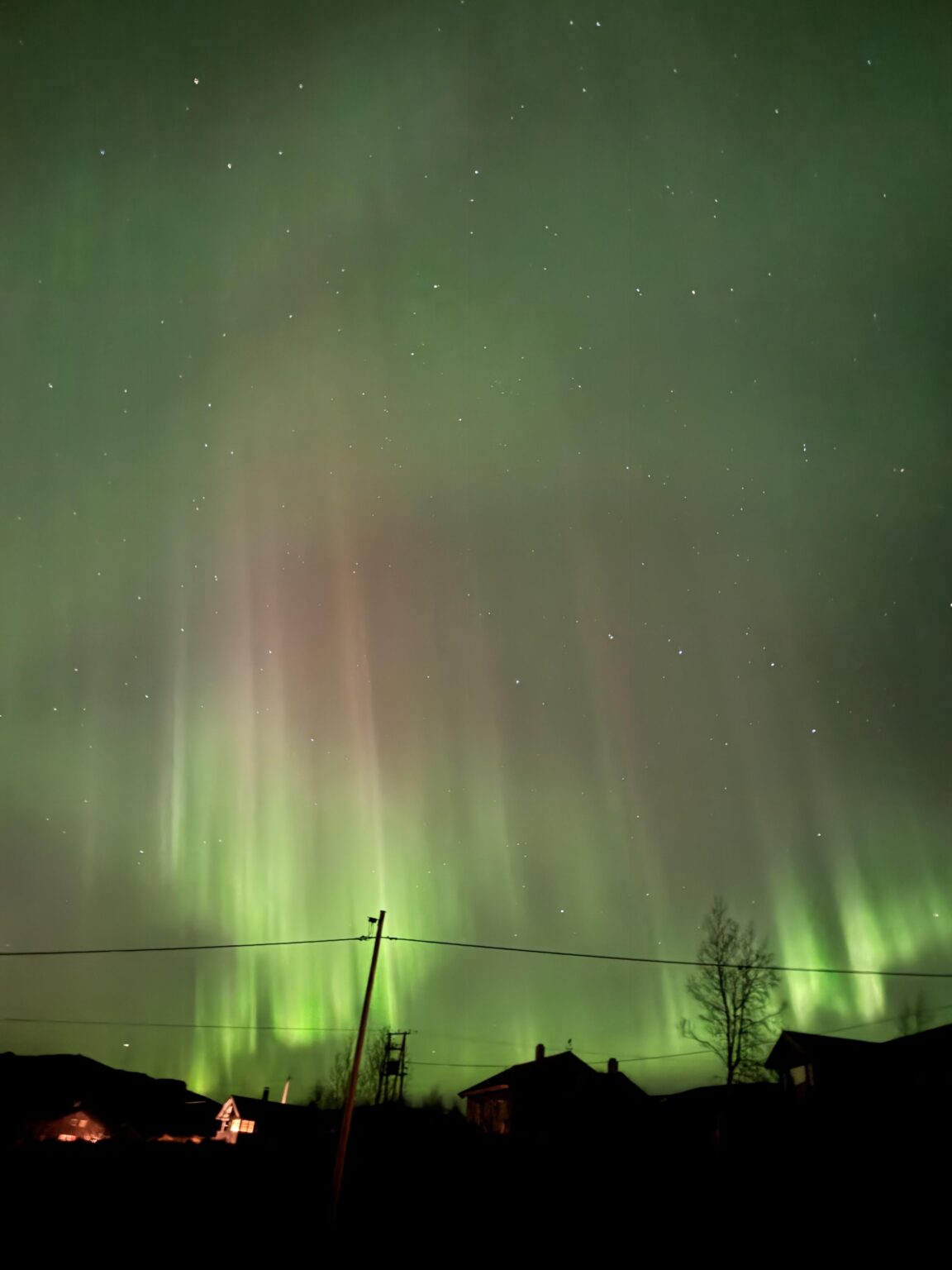This was unbelievably lucky. How lucky to catch the northern lights in Geilo