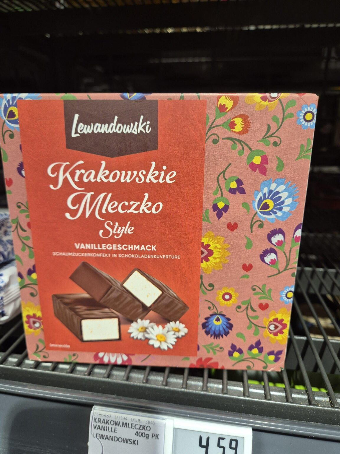 In Germany, a copy of Ptasie Mleczko has recently become available in our supermarkets under the brand name “Lewandowski.” In Germany, a copy of Ptasie Mleczko has recently become available in our supermarkets under the brand name "Lewandowski."