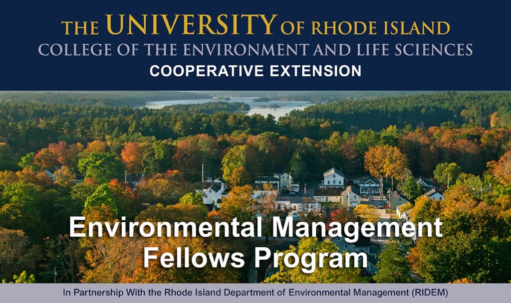 Applications due Oct. 24 for new environmental management fellowship program – Rhody Today