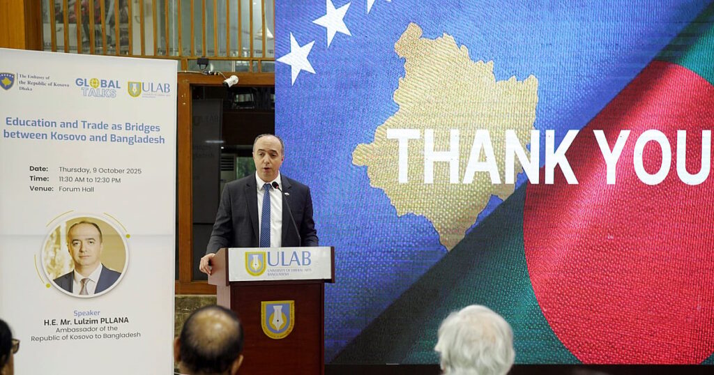 ULAB hosts Kosovo ambassador for global talks on education and trade