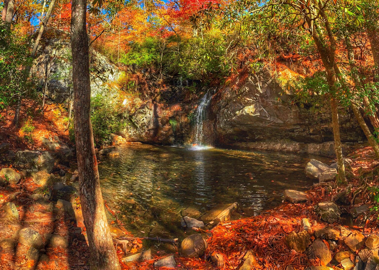 High Falls Talladega National Forest