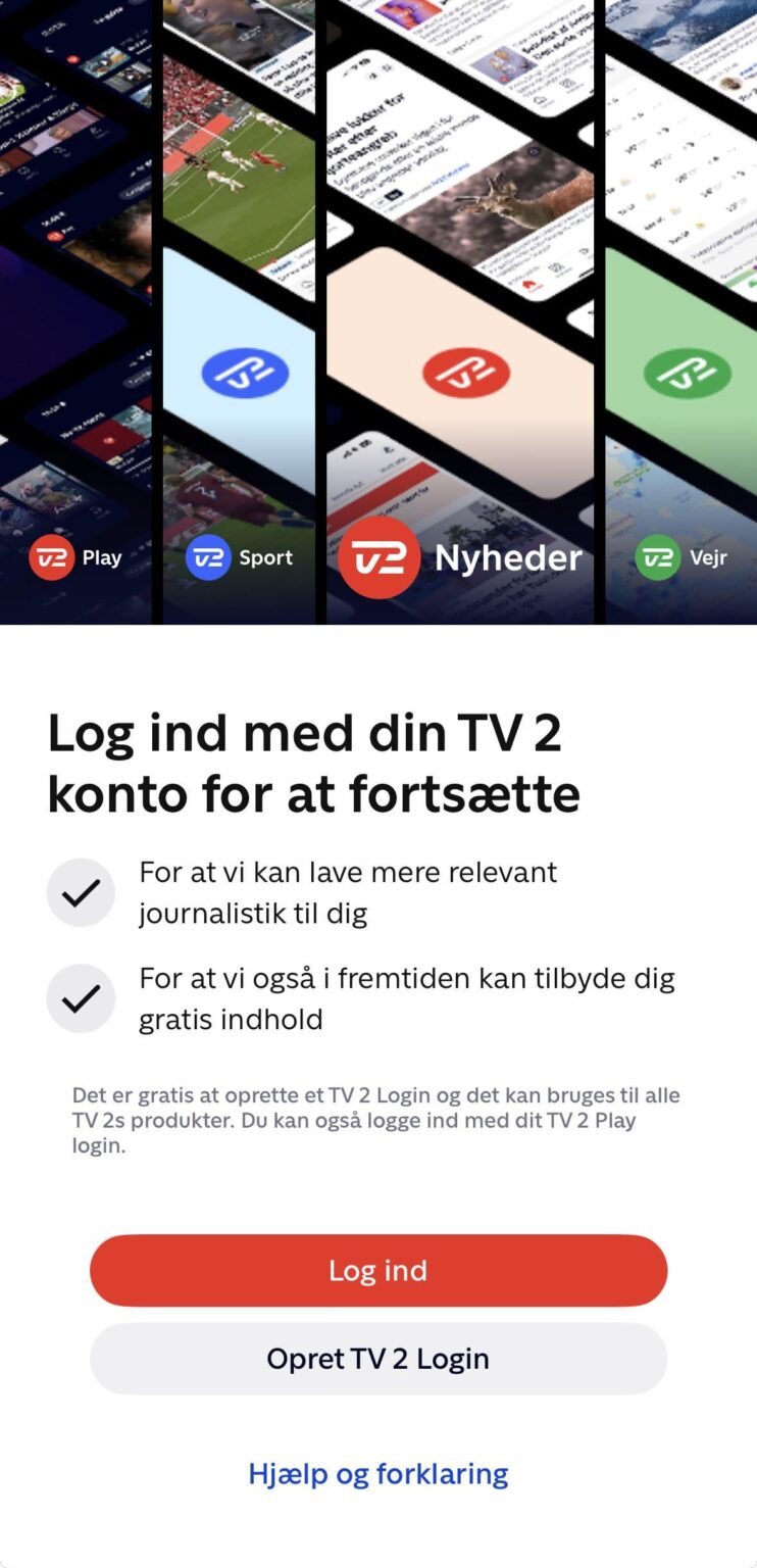 Goodbye and thank you to the TV 2 News app