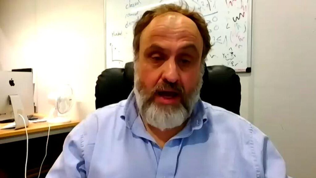 Masked thugs 'threaten to BEHEAD' Israeli professor after storming his lecture at London university - branding him a 'terrorist' because he did military service in the 1980s