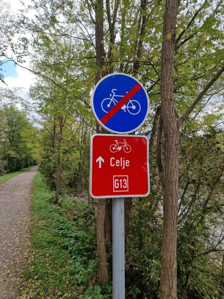 Do you drive by bike and come across this sign? How do you proceed?
